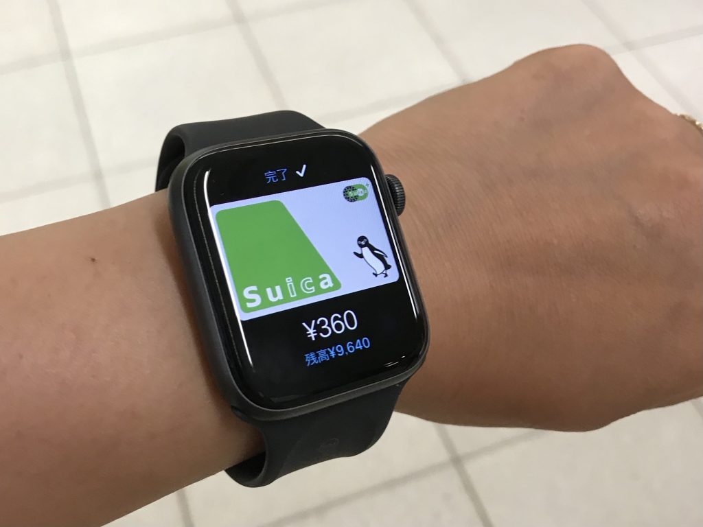 Apple Watch suica
